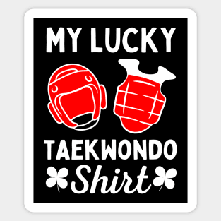 Taekwondo Lucky Sticker